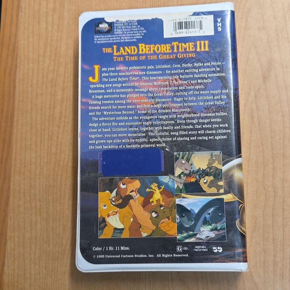 The Land Before Time VHS and DVD Collection - Picture 4 of 12